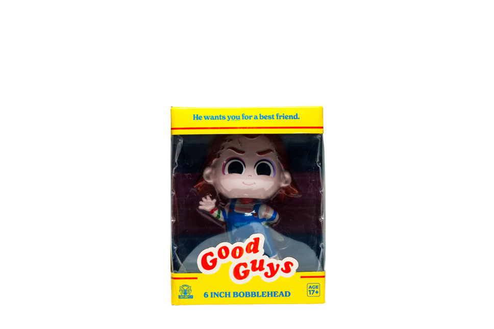CHUCKY - CULTURE FLY - GOOD GUY BOBBLEHEAD (CHUCKY) CHUCKY - CULTURE FLY - GOOD GUY BOBBLEHEAD (CHUCKY)